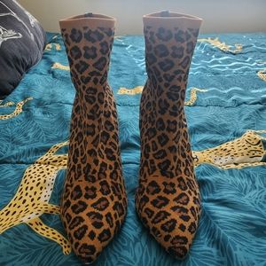 Leopard Heels
